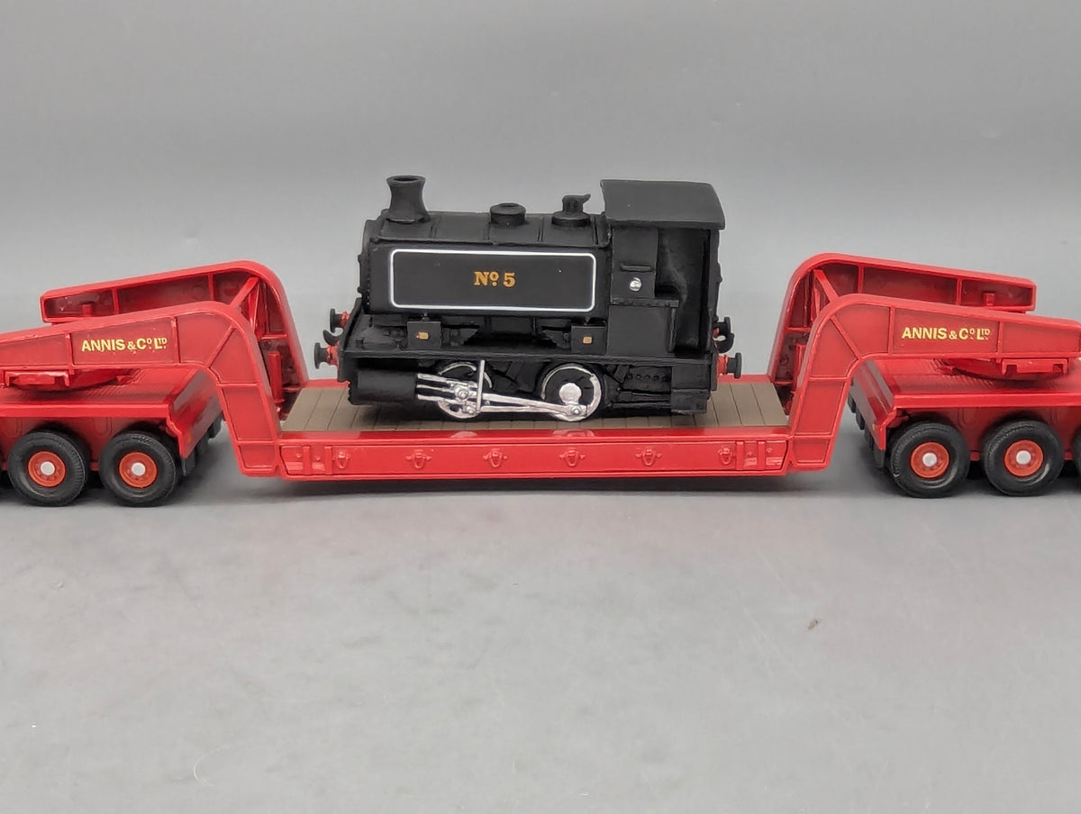 LKW Modell 1:50 Corgi Classics 31007 Diamond T Ballast Trailer & Locomotive OVP