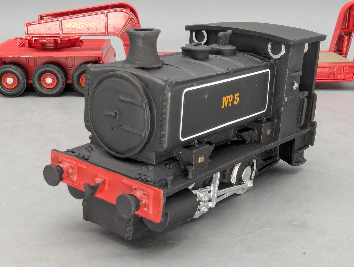 LKW Modell 1:50 Corgi Classics 31007 Diamond T Ballast Trailer & Locomotive OVP