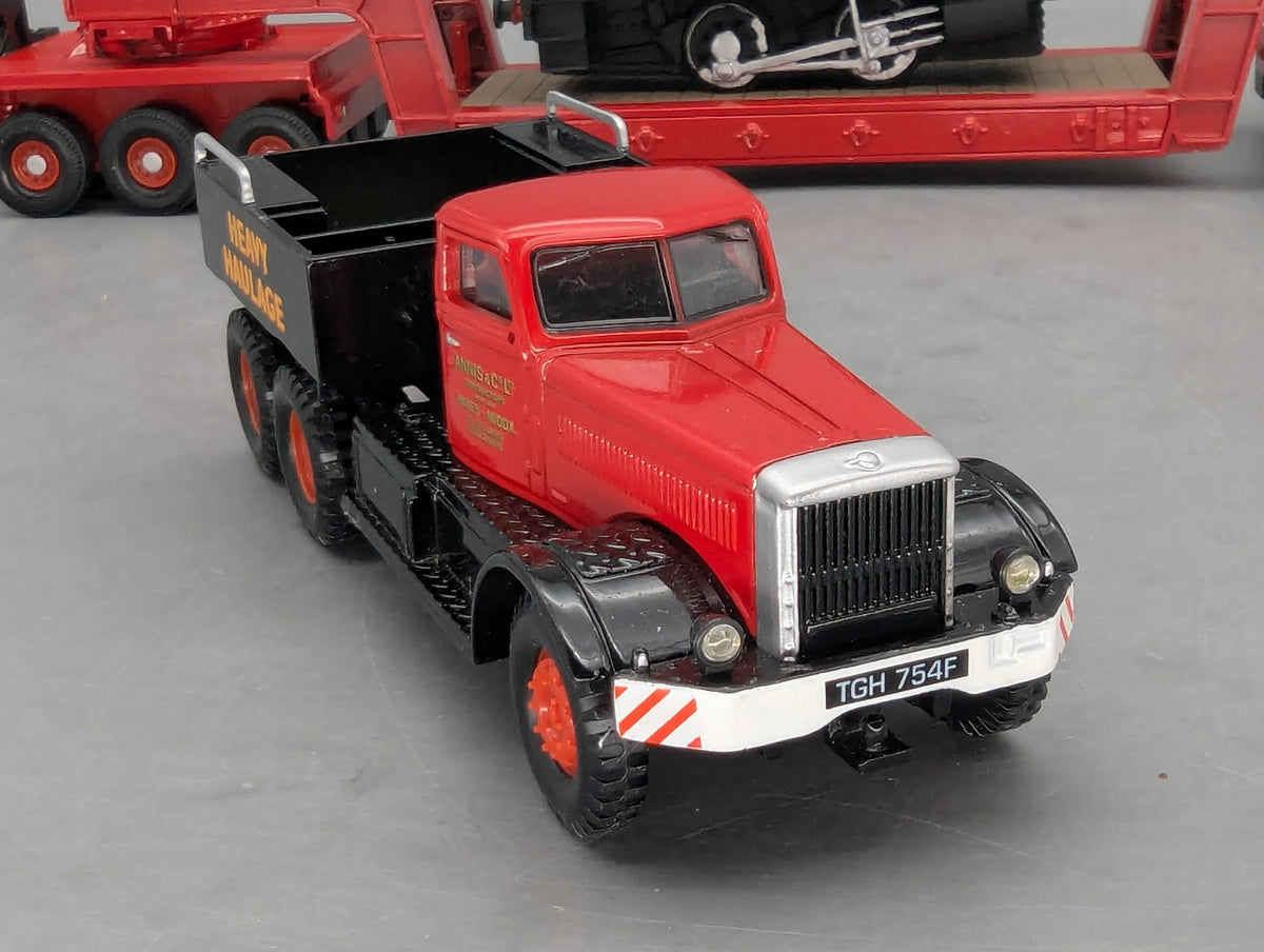 LKW Modell 1:50 Corgi Classics 31007 Diamond T Ballast Trailer & Locomotive OVP