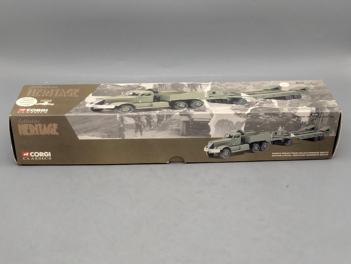 LKW Modell 1:50 Corgi Classics 55102 Diamond T980 & Tieflader Char mit OVP