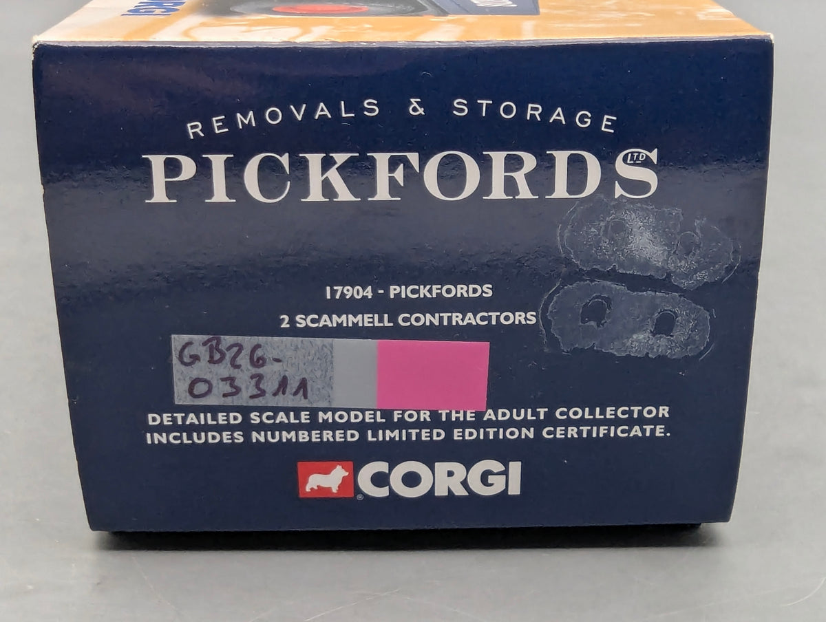 LKW Modell 1:50 Corgi Classics 17904 2x Scammell Contractors Pickfords mit OVP