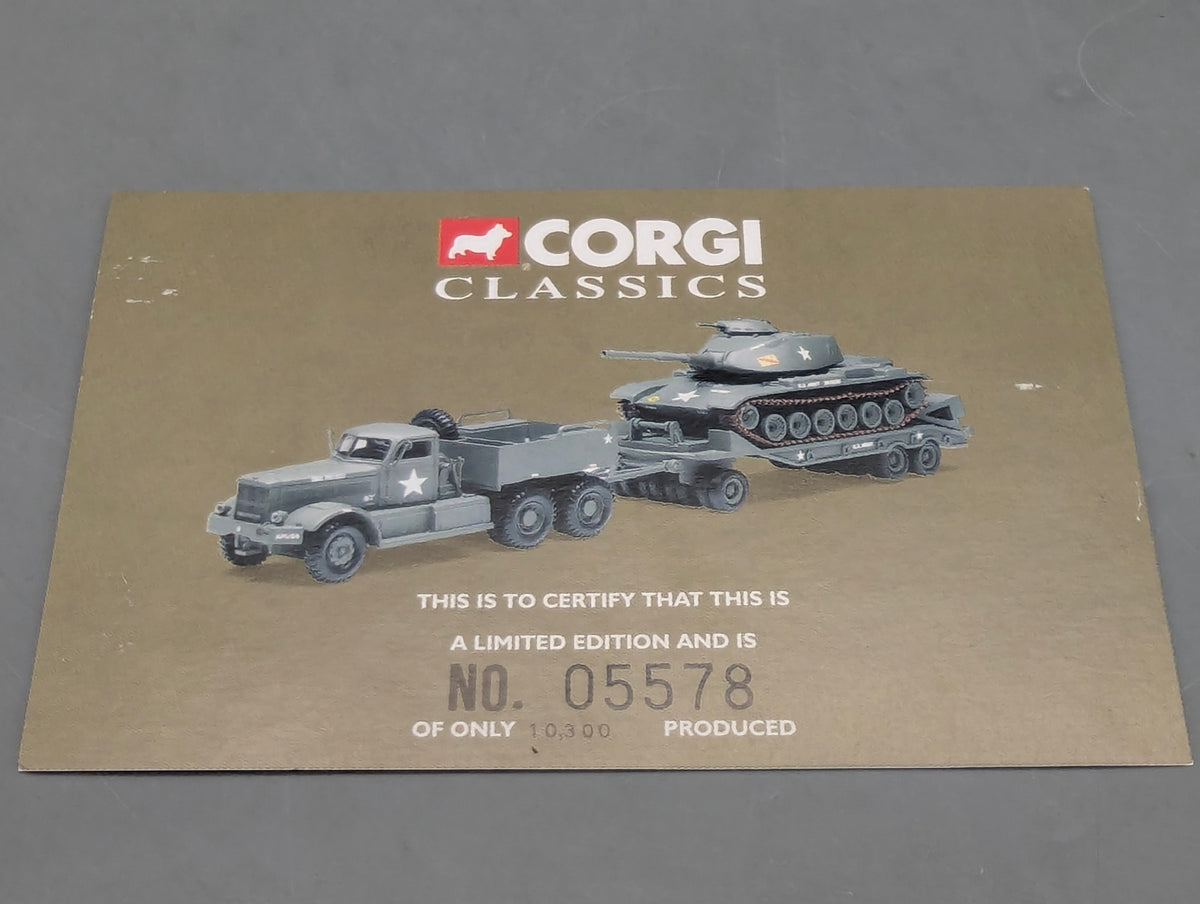 LKW Modell 1:50 Corgi Classics 55101 Diamond T Tank Transporter US Army mit OVP