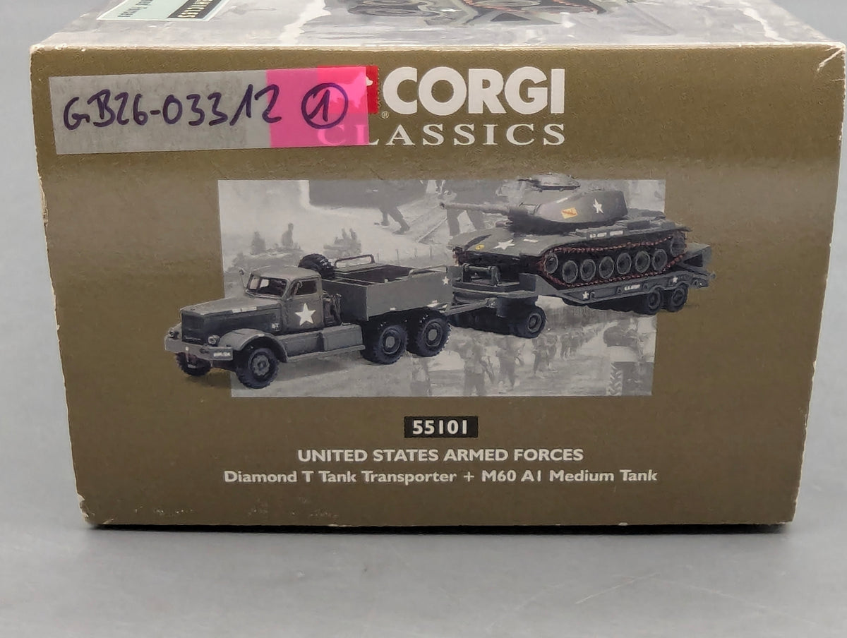 LKW Modell 1:50 Corgi Classics 55101 Diamond T Tank Transporter US Army mit OVP
