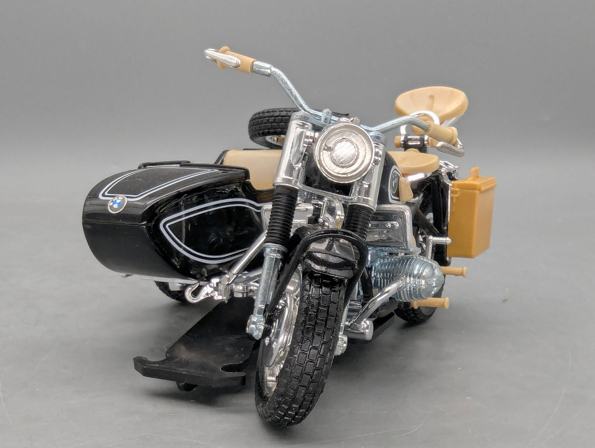 Motorrad Modell 1:15 Tonka Polistil BMW R75 Elephant mit Beiwagen mit OVP