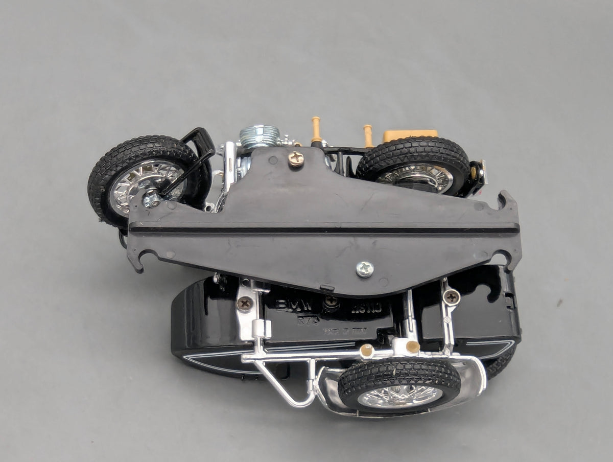 Motorrad Modell 1:15 Tonka Polistil BMW R75 Elephant mit Beiwagen mit OVP