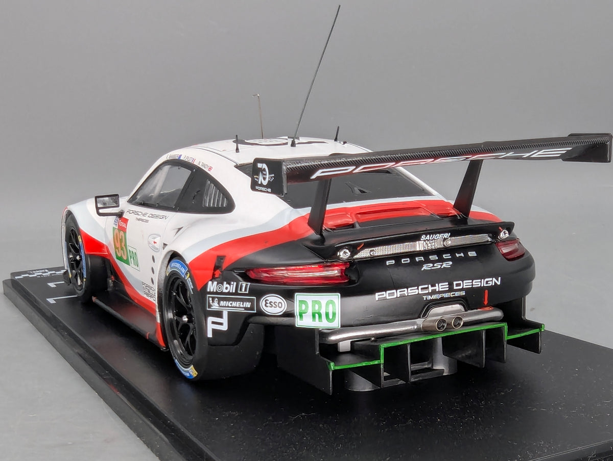 Modellautos 1:18 Ixo Porsche 911 RSR 24h Le Mans 2018 #93 mit OVP