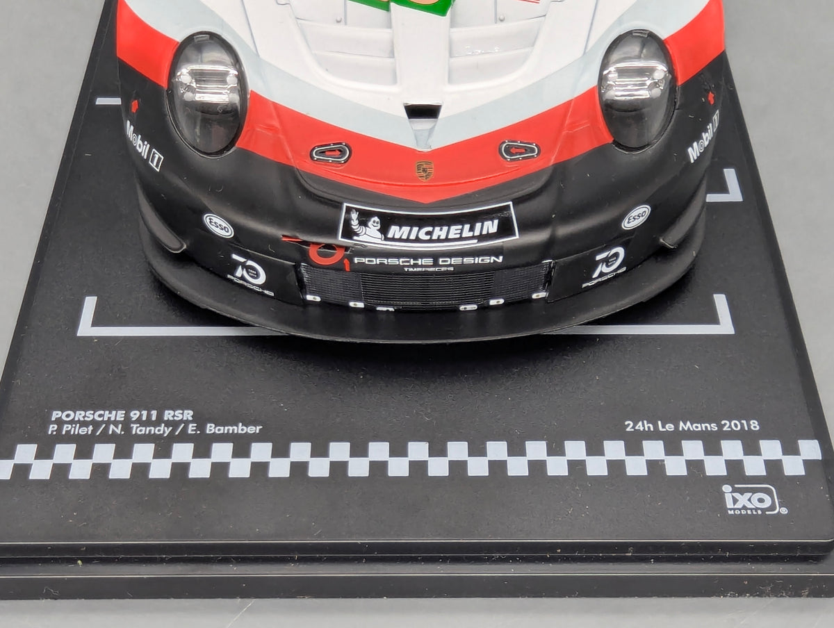 Modellautos 1:18 Ixo Porsche 911 RSR 24h Le Mans 2018 #93 mit OVP