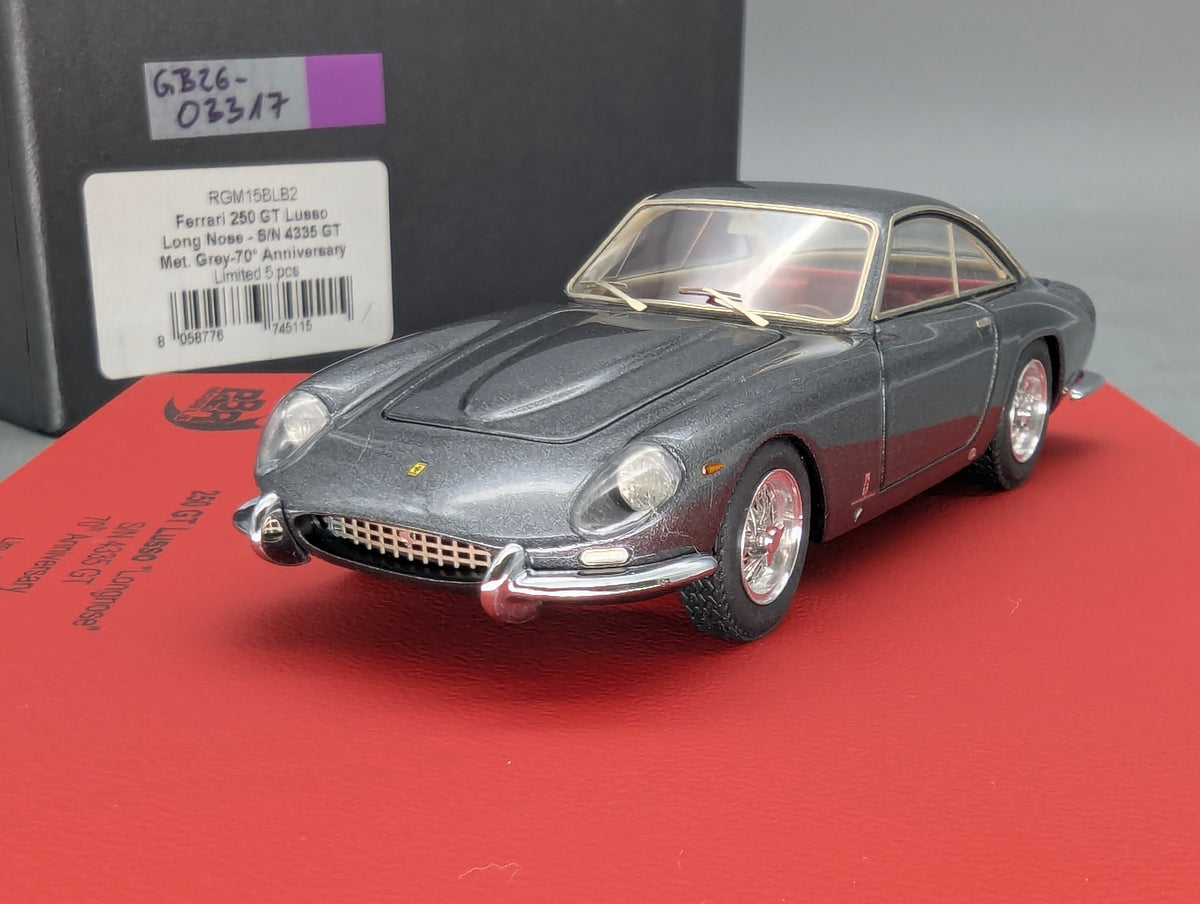 Modellautos 1:43 BBR Ferrari 250 GT Lusso Long Nose S/N 4335 GT Ltd 01/05 OVP