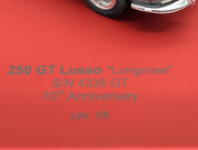 Modellautos 1:43 BBR Ferrari 250 GT Lusso Long Nose S/N 4335 GT Ltd 01/05 OVP