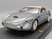 Modellautos 1:18 Hot Wheels Elite Ferrari 575 GTZ Zagato Grau & Silber mit OVP