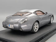 Modellautos 1:18 Hot Wheels Elite Ferrari 575 GTZ Zagato Grau & Silber mit OVP