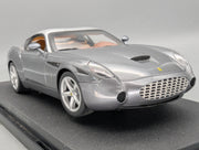 Modellautos 1:18 Hot Wheels Elite Ferrari 575 GTZ Zagato Grau & Silber mit OVP