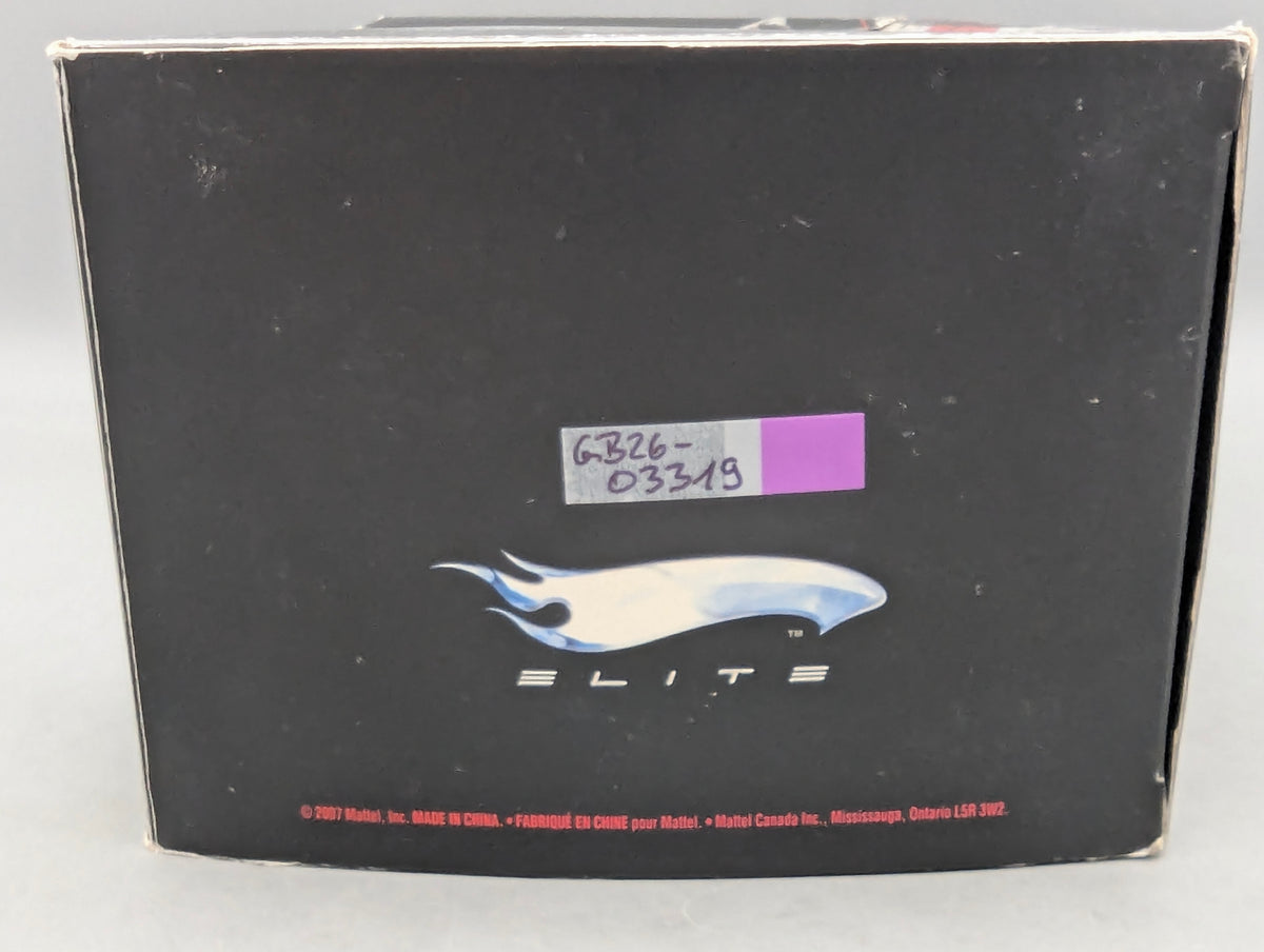 Modellautos 1:18 Hot Wheels Elite Ferrari 575 GTZ Zagato Grau & Silber mit OVP