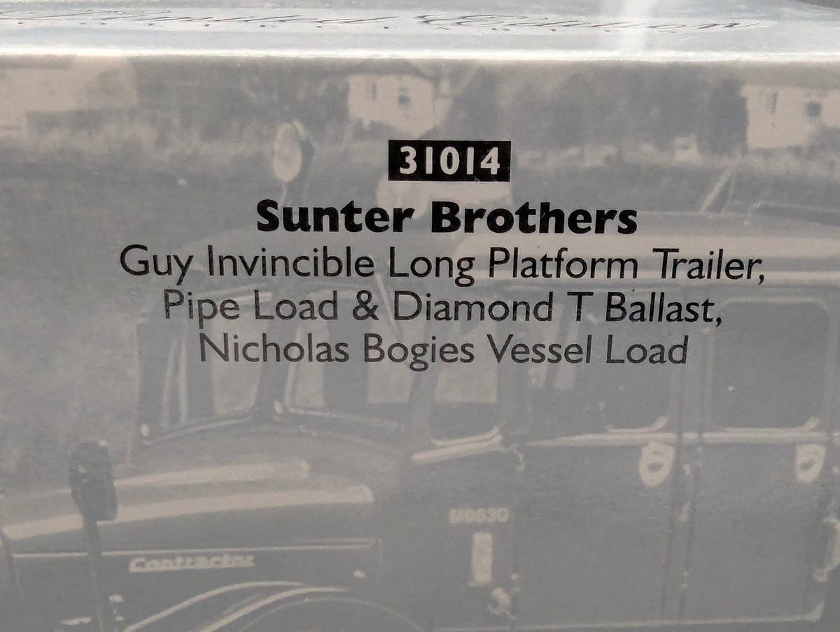 LKW Modell 1:50 Corgi Classics 31014 Guy Invincible Trailer & Diamond & Load OVP