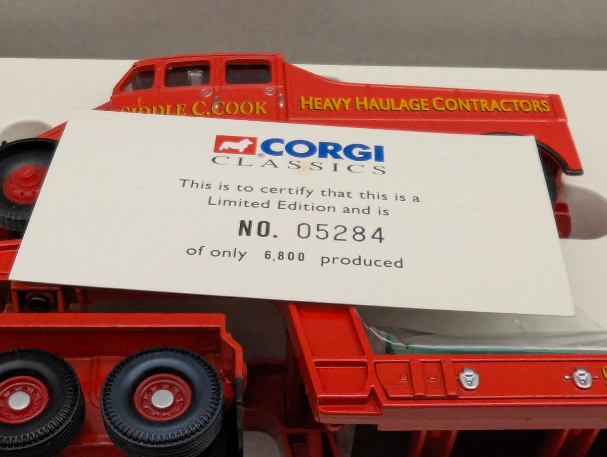 LKW Modell 1:50 Corgi Classics 17601 Scammell Constructor Truck Trailer Load OVP