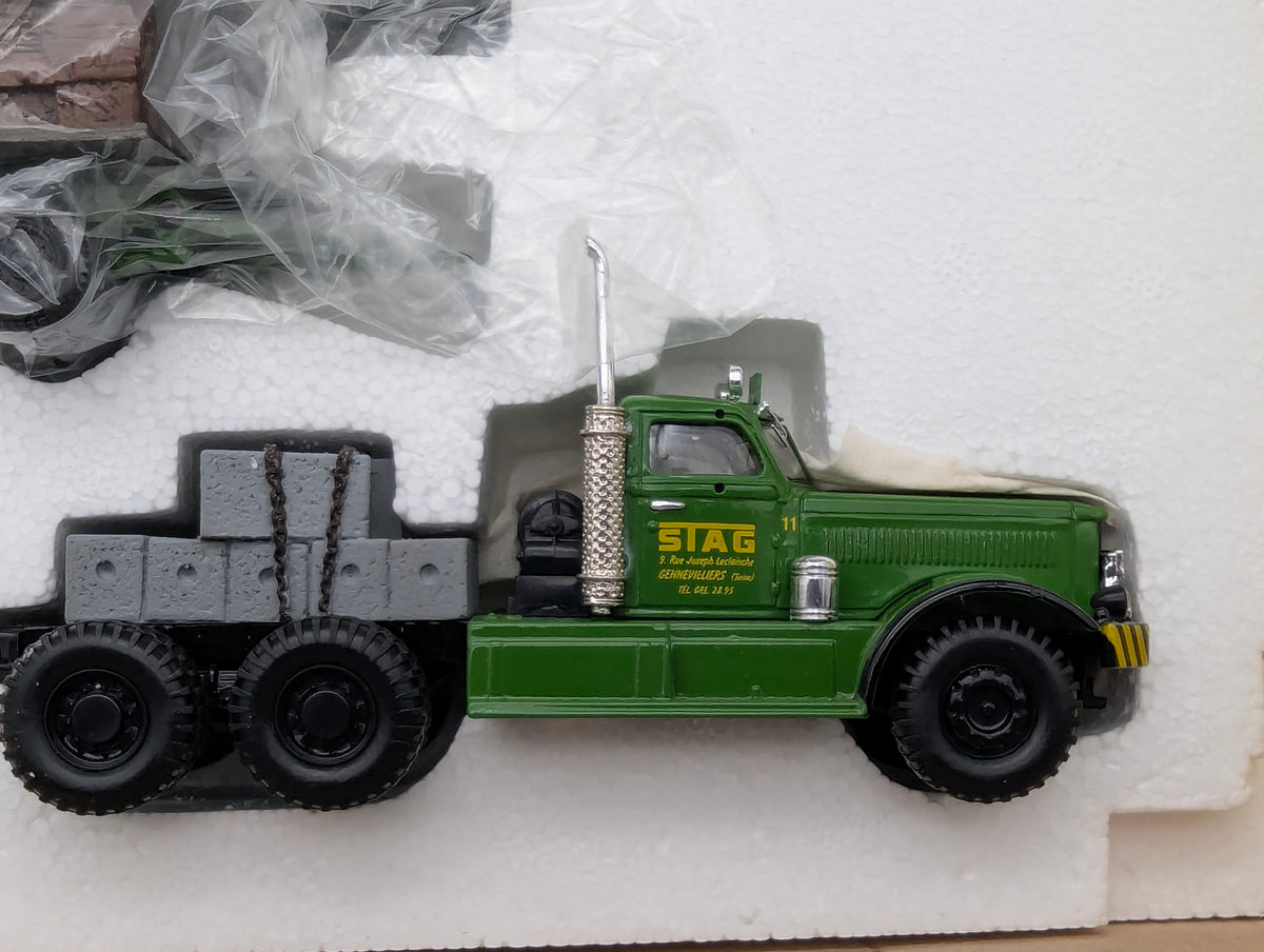 LKW Modell 1:50 Corgi Classics EX55105 Diamond T980 avec Rouleau Stag mit OVP