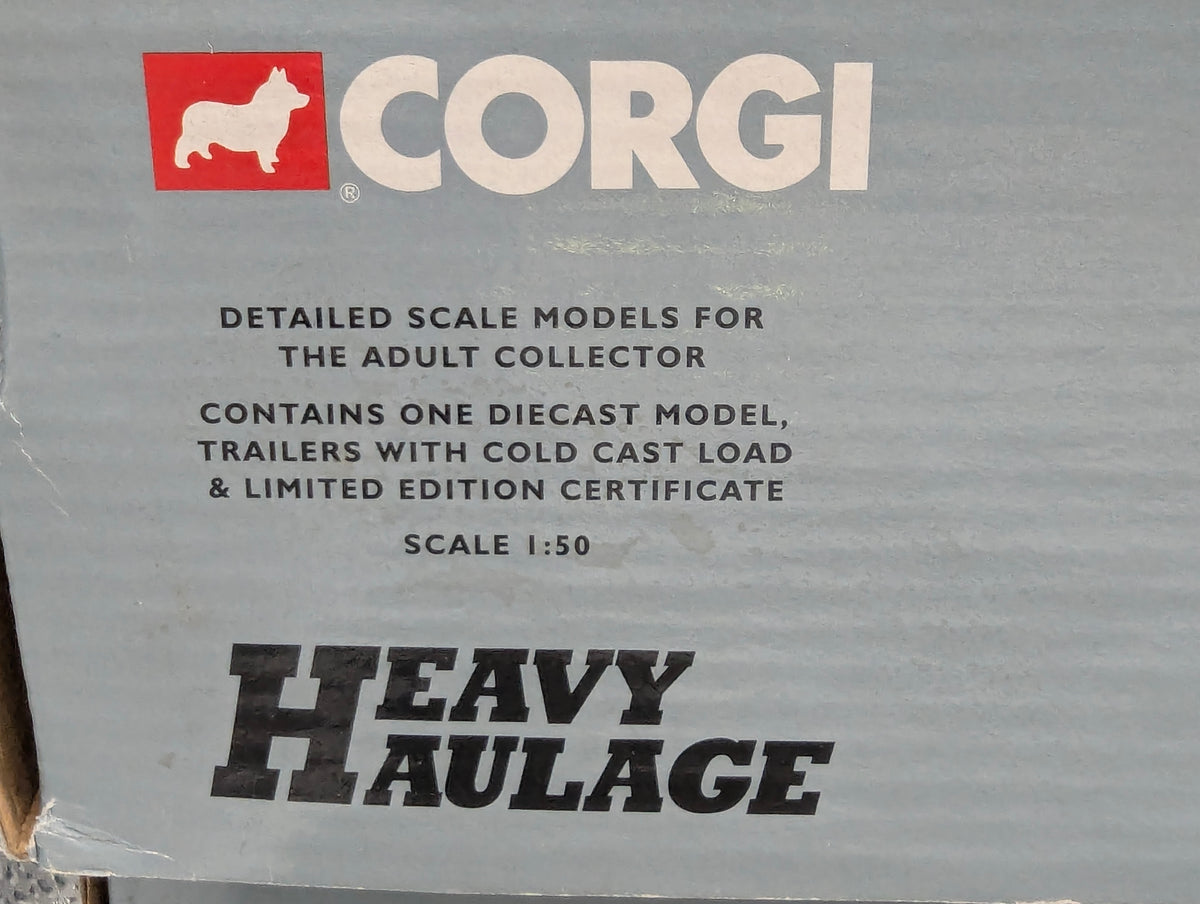 LKW Modell 1:50 Corgi Classics 18006 Scammell Contractor & 2x Bogies & Load OVP