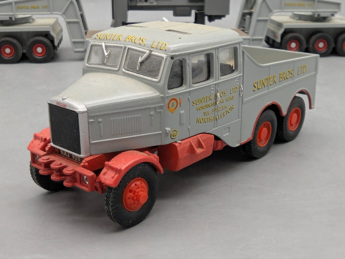 LKW Modell 1:50 Corgi Classics 17602 Scammell Constructor & 24 Wheel & Load OVP