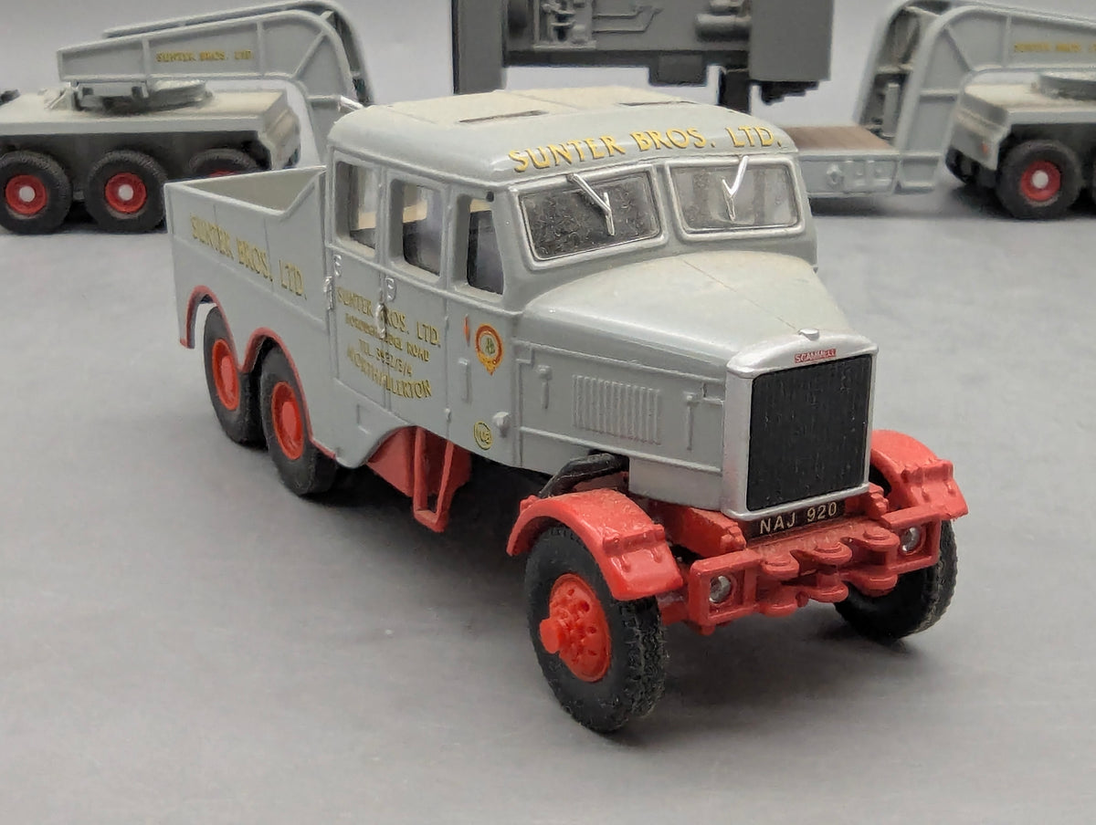 LKW Modell 1:50 Corgi Classics 17602 Scammell Constructor & 24 Wheel & Load OVP