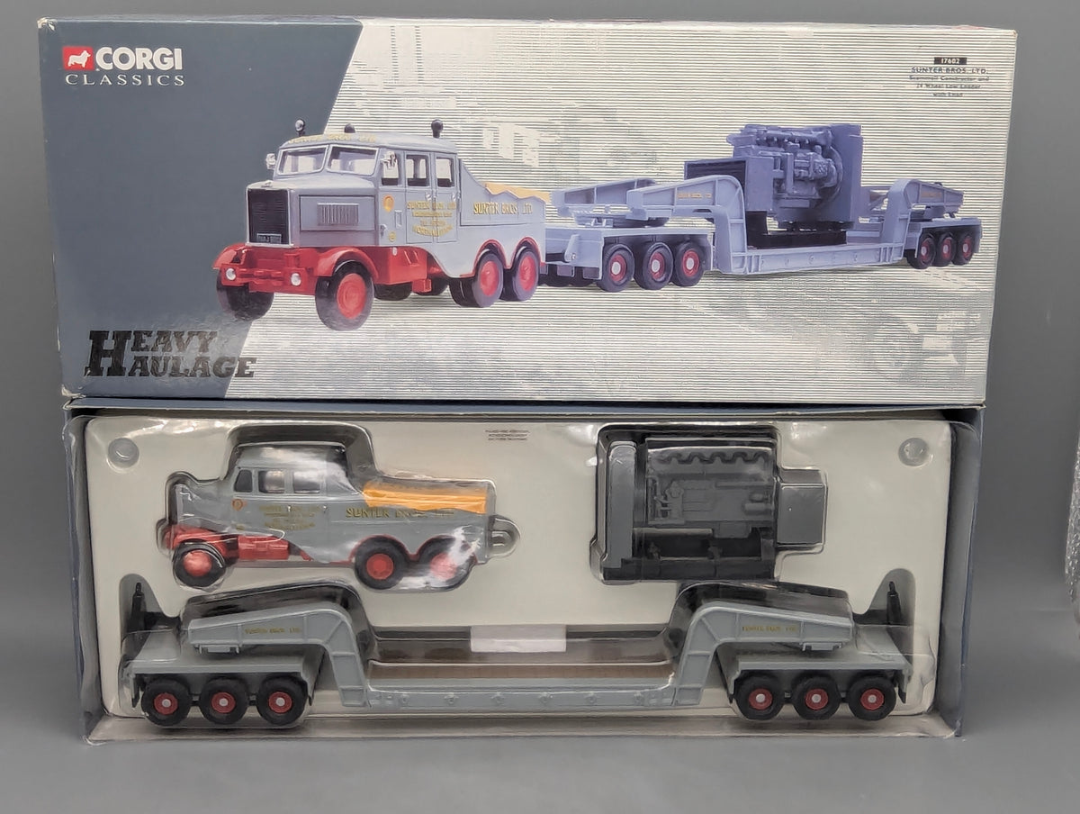 LKW Modell 1:50 Corgi Classics 17602 Scammell Constructor & 24 Wheel & Load OVP