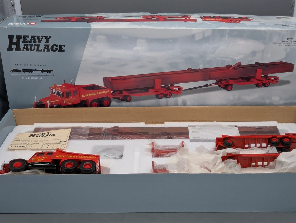 LKW Modell 1:50 Corgi Classics 18004 Scammell Contractor & 2x Trailer & Load OVP