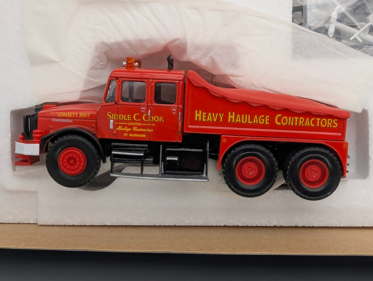 LKW Modell 1:50 Corgi Classics 18004 Scammell Contractor & 2x Trailer & Load OVP
