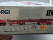 LKW Modell 1:50 Corgi Classics 18004 Scammell Contractor & 2x Trailer & Load OVP