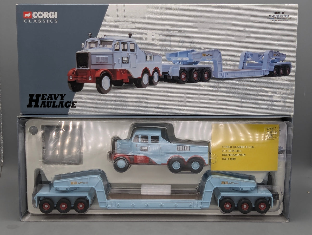 LKW Modell 1:50 Corgi Classics 17601 Scammell Constructor & 24 Wheel Low Ld. OVP