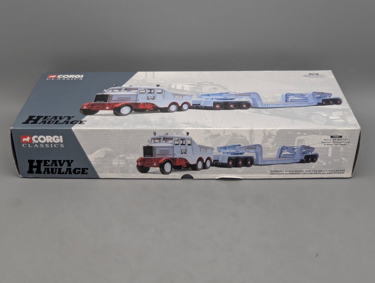 LKW Modell 1:50 Corgi Classics 17601 Scammell Constructor & 24 Wheel Low Ld. OVP
