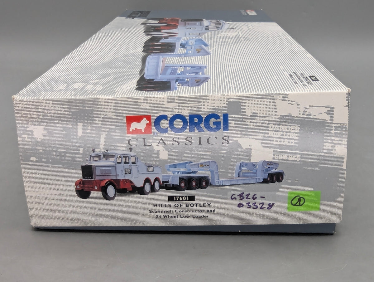 LKW Modell 1:50 Corgi Classics 17601 Scammell Constructor & 24 Wheel Low Ld. OVP