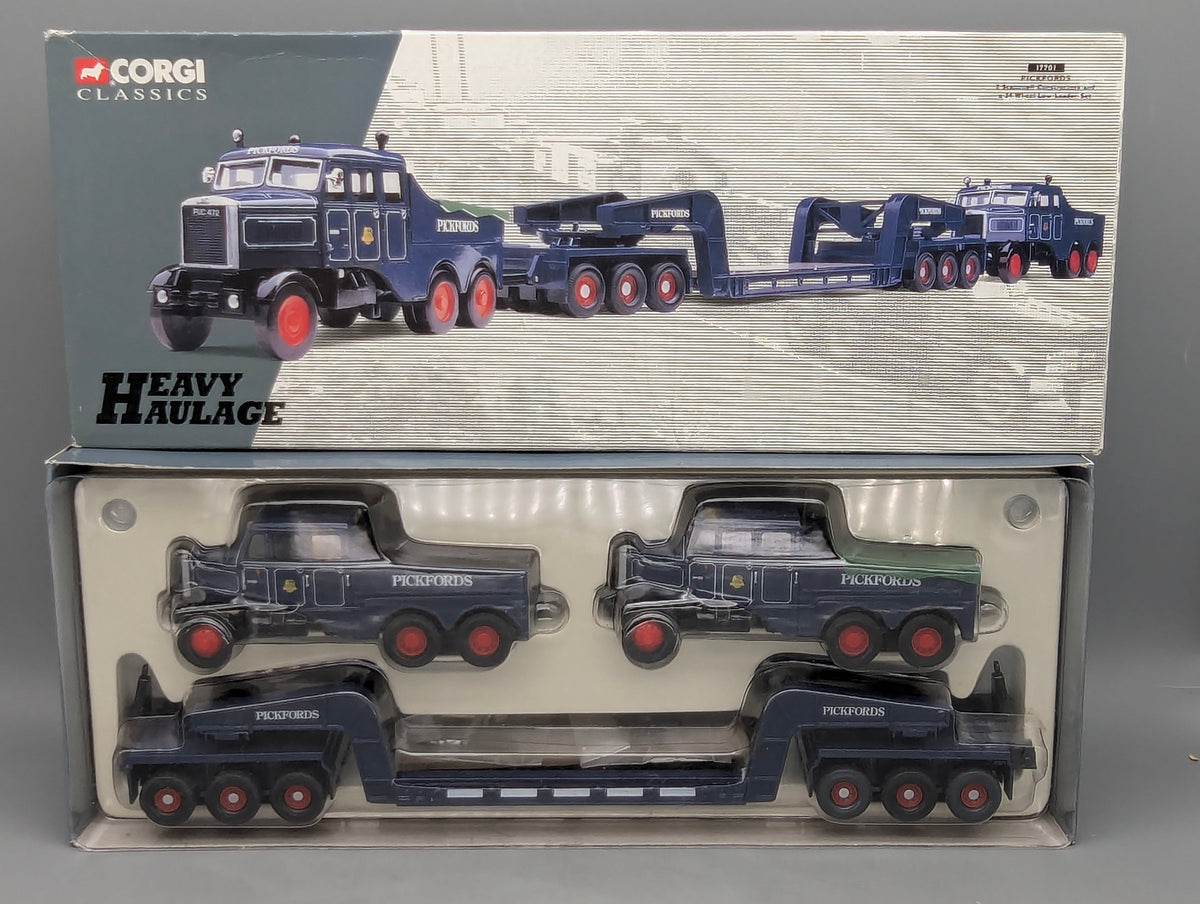 LKW Modell 1:50 Corgi Classics 17701 Scammell Constructors & 24 Wheel Low Ld OVP