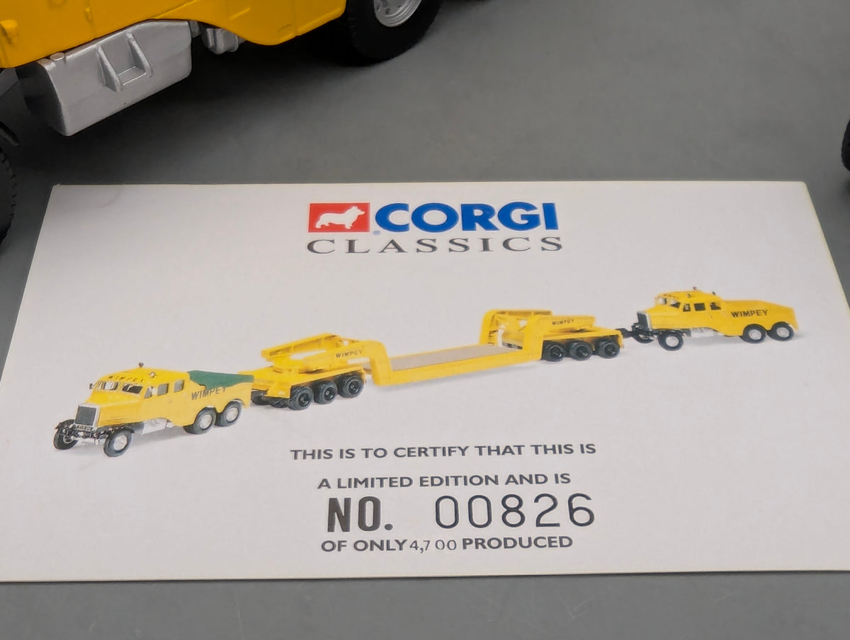 LKW Modell 1:50 Corgi Classics 17702 Scammell Constructor & 24 Wheel Trailer OVP