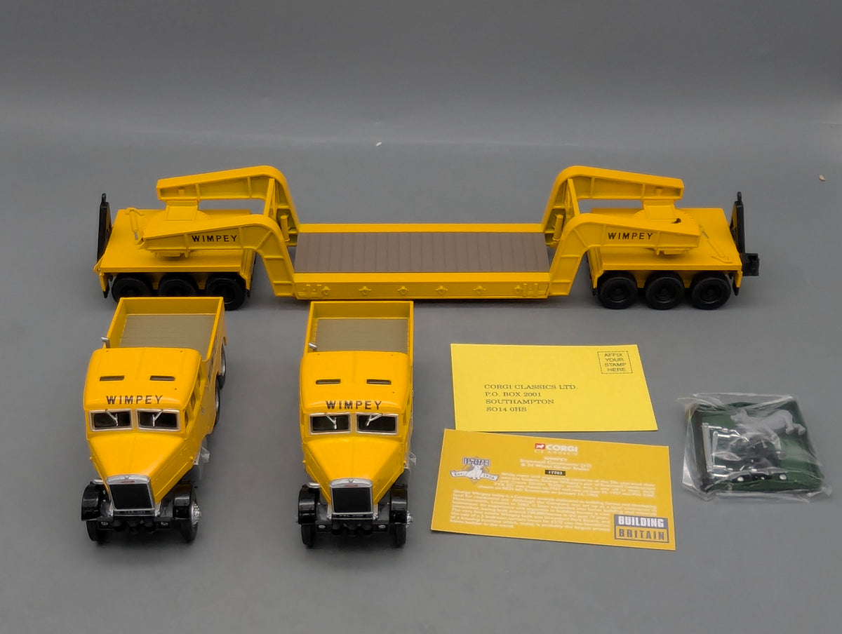 LKW Modell 1:50 Corgi Classics 17702 Scammell Constructor & 24 Wheel Trailer OVP