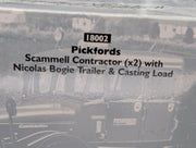 LKW Modell 1:50 Corgi Classics 18002 2x Scammell Contractor & Trailer & Load OVP