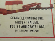 LKW Modell 1:50 Corgi Classics CC12307 Scammell Contractor & Trailer & Load OVP