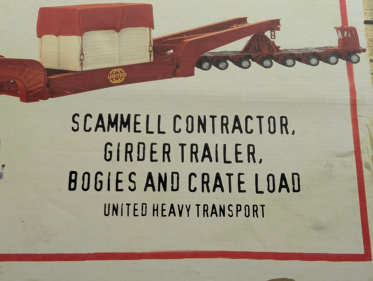 LKW Modell 1:50 Corgi Classics CC12307 Scammell Contractor & Trailer & Load OVP