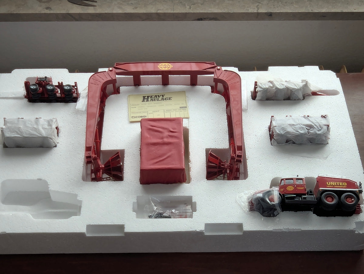 LKW Modell 1:50 Corgi Classics CC12307 Scammell Contractor & Trailer & Load OVP