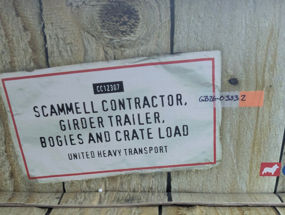 LKW Modell 1:50 Corgi Classics CC12307 Scammell Contractor & Trailer & Load OVP