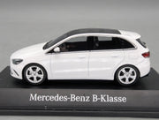 Modellautos 1:43 Herpa Mercedes-Benz B-Klasse Polarweiß mit Dealer OVP