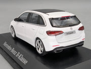 Modellautos 1:43 Herpa Mercedes-Benz B-Klasse Polarweiß mit Dealer OVP