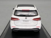 Modellautos 1:43 Herpa Mercedes-Benz B-Klasse Polarweiß mit Dealer OVP