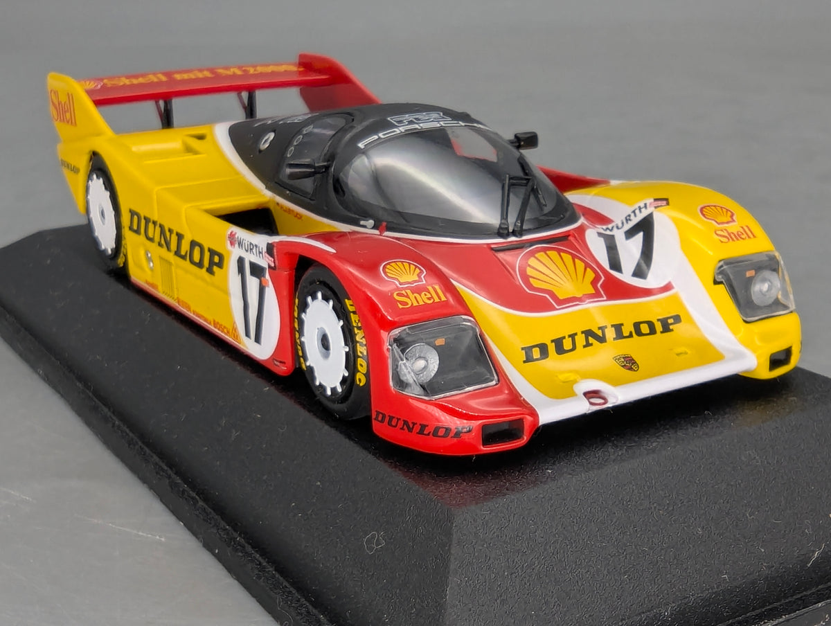 Modellautos 1:43 Minichamps Porsche 962C Norisring 1987 #17 Stuck WAP Dealer OVP