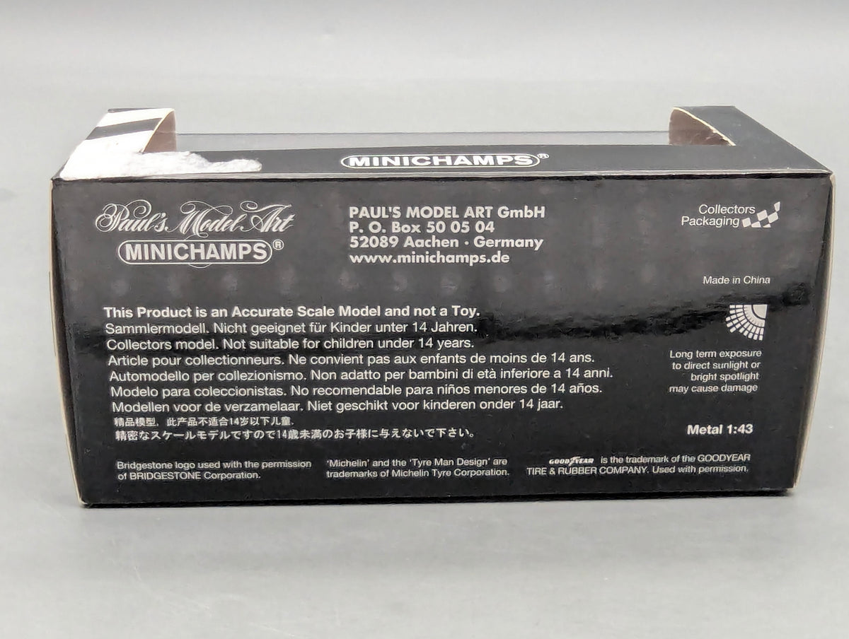 Modellautos 1:43 Minichamps Porsche 935/77 Champion DRM 1977 #67 R Stommelen OVP