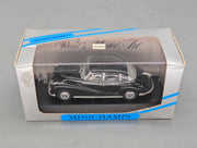Modellautos 1:43 Minichamps BMW 502 V8 Limousine Black Schwarz mit OVP