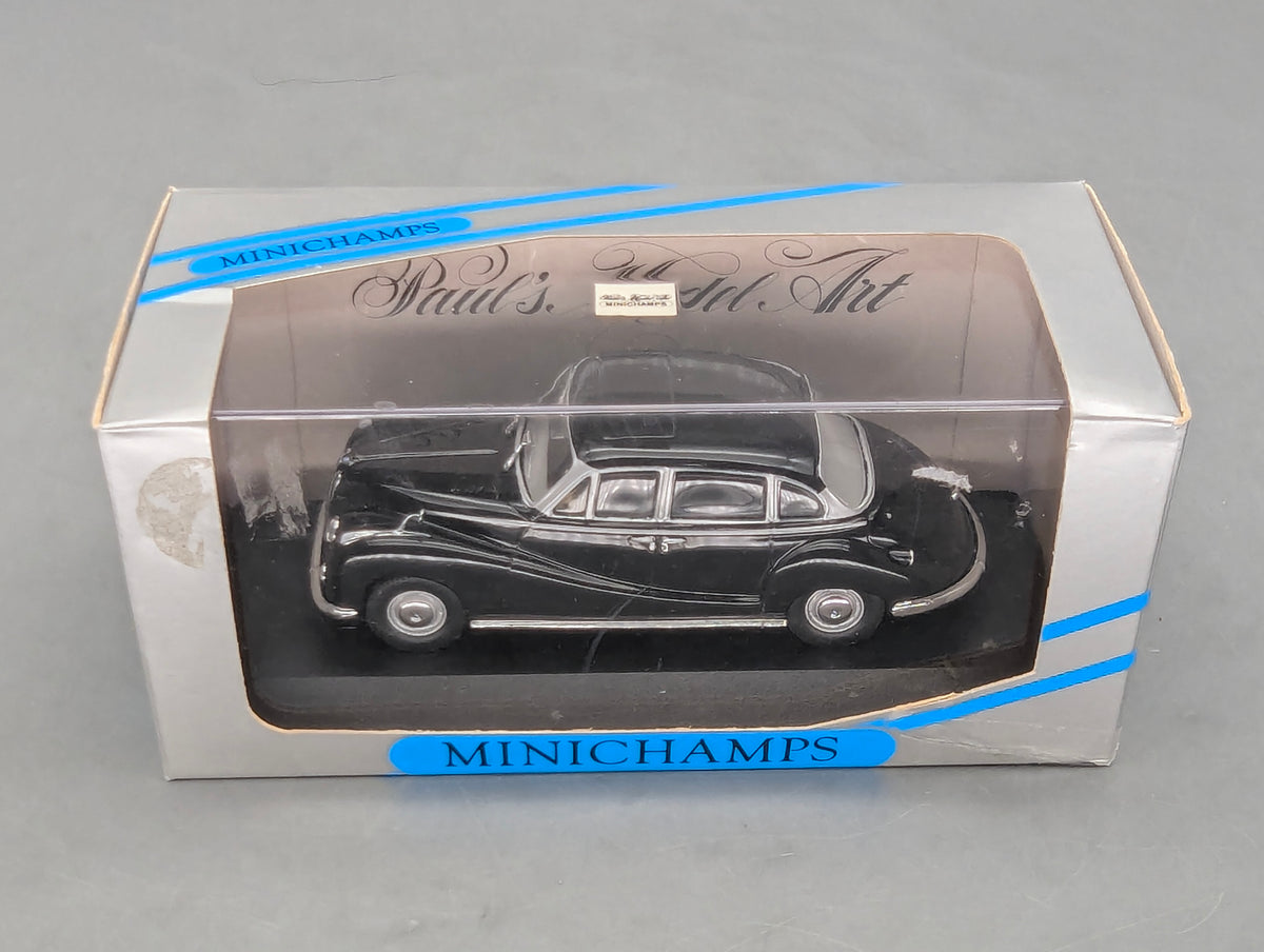 Modellautos 1:43 Minichamps BMW 502 V8 Limousine Black Schwarz mit OVP