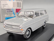 Modellautos 1:43 Minichamps Opel Kadett A Caravan 1962 Grau mit OVP