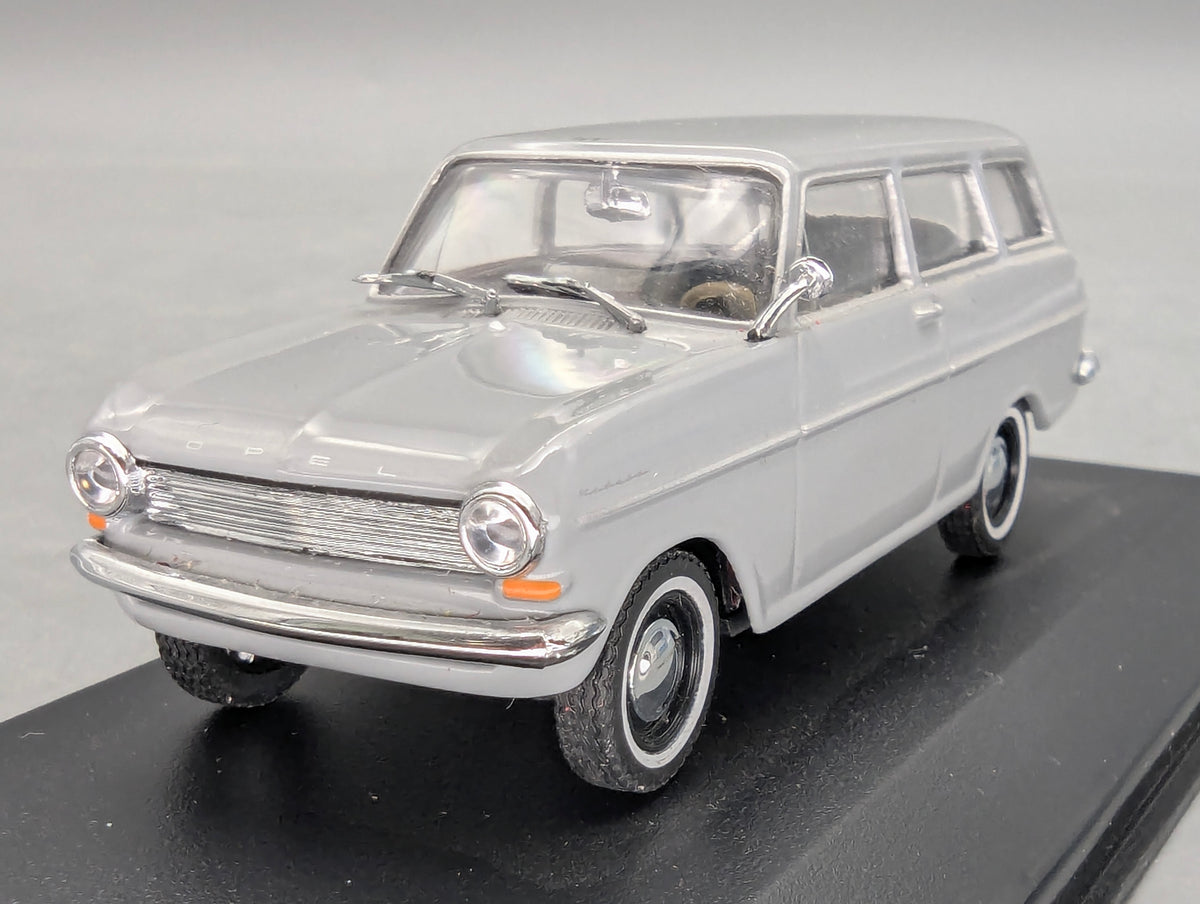 Modellautos 1:43 Minichamps Opel Kadett A Caravan 1962 Grau mit OVP