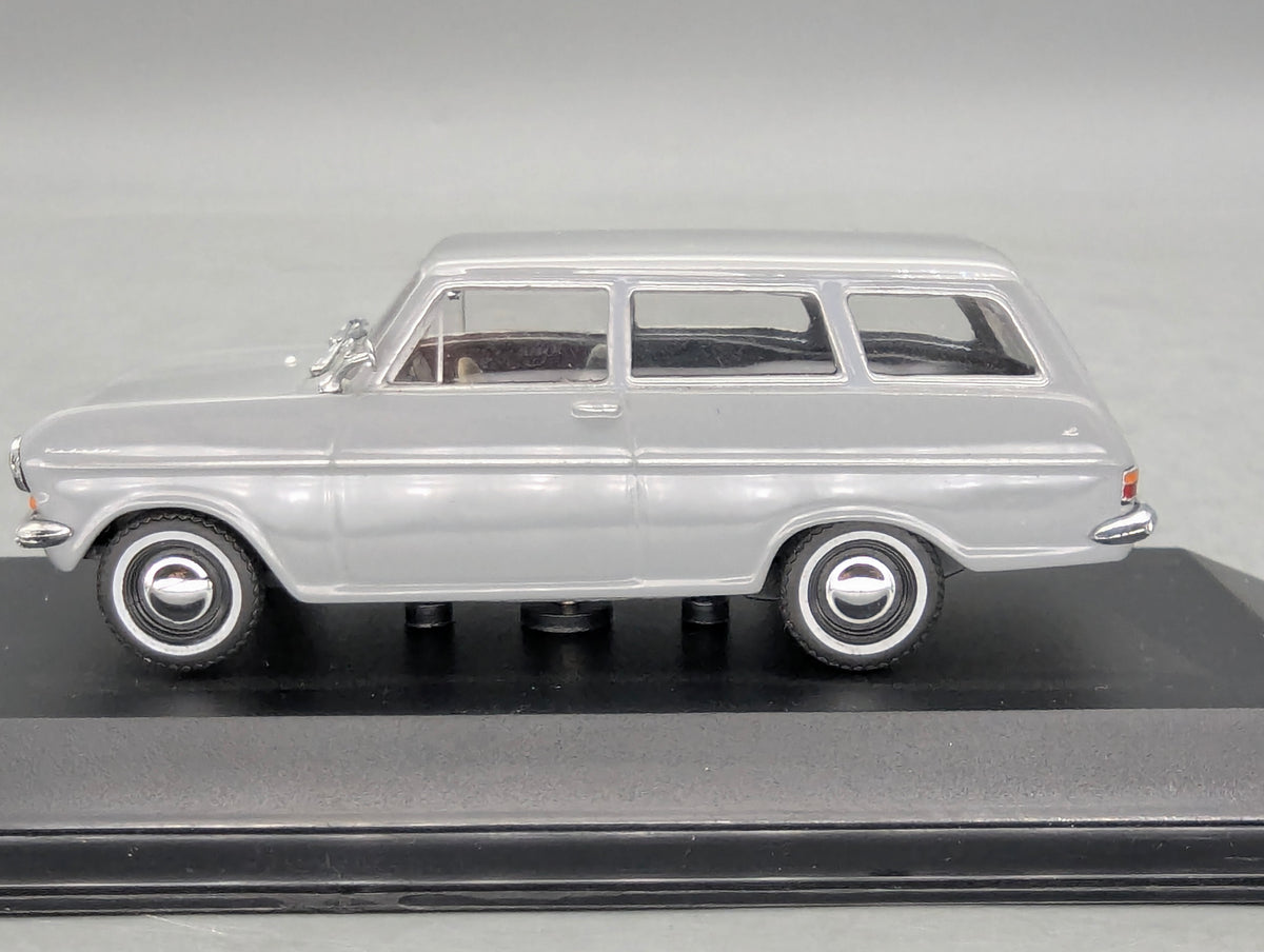 Modellautos 1:43 Minichamps Opel Kadett A Caravan 1962 Grau mit OVP