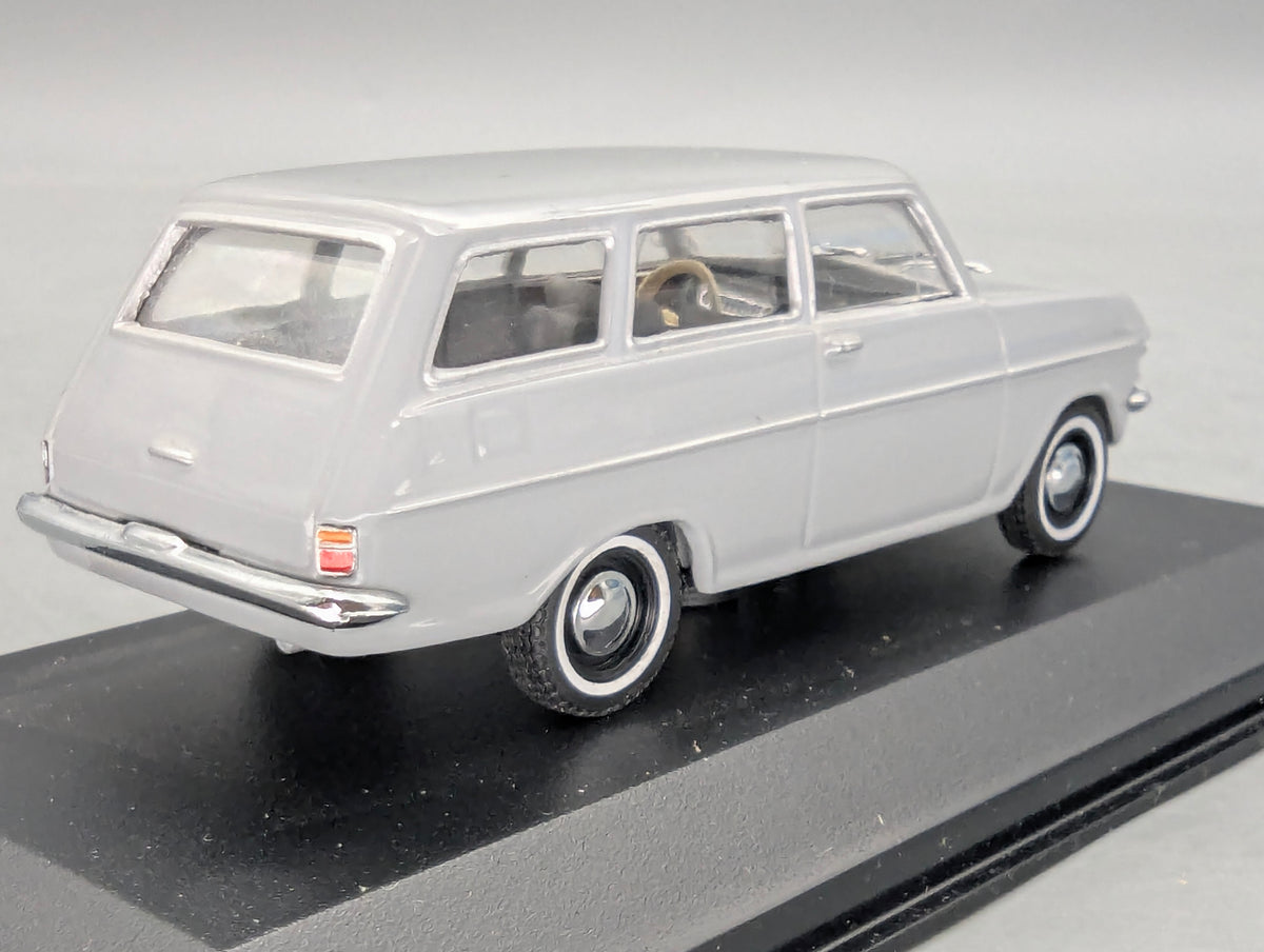 Modellautos 1:43 Minichamps Opel Kadett A Caravan 1962 Grau mit OVP