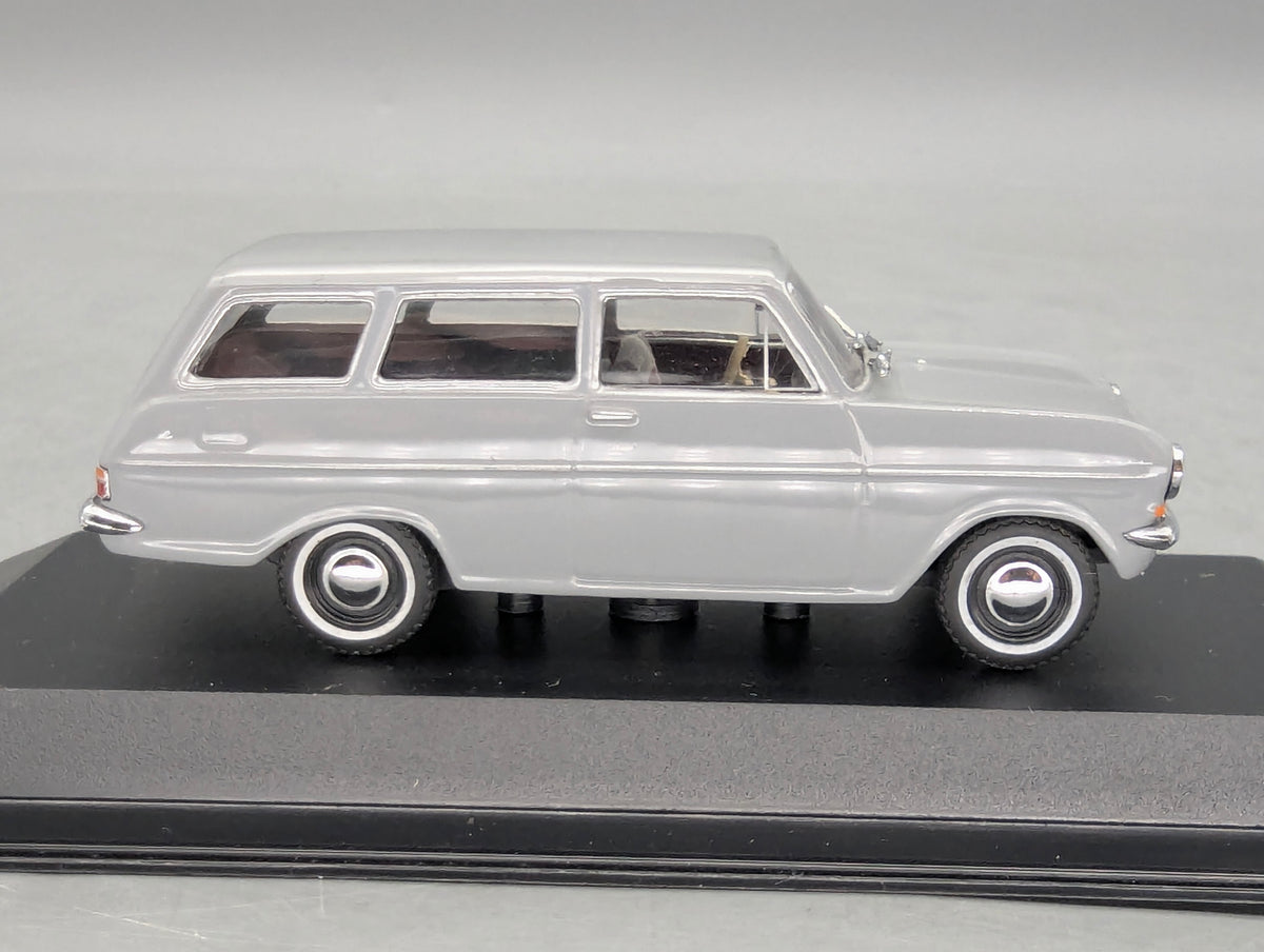 Modellautos 1:43 Minichamps Opel Kadett A Caravan 1962 Grau mit OVP